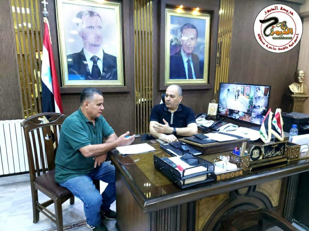جريدة الدبور تلتقي  رئيس فرع الأمن الجنائي العميد 