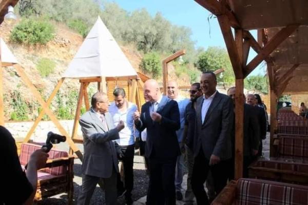 وضع حجر الأساس وتدشين العديد من المشاريع السياحية في محافظة طرطوس