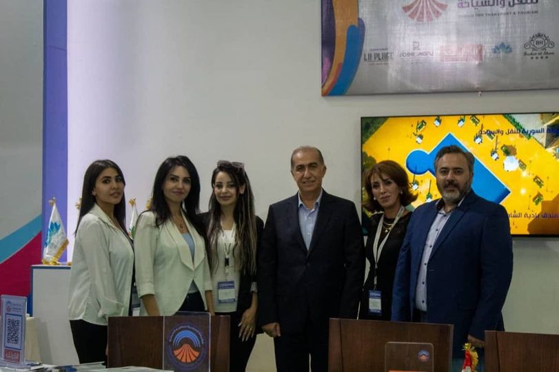 مشاركة الشركة السورية للنقل والسياحة في معرض اكسبو سورية 2024
