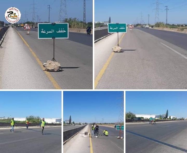 الإنتهاء من أعمال صيانة جسر الصنوبر على اوتوستراد جبلة اللاذقية والبدء بصيانة البلاطات البيتونية لجسر الراهب

