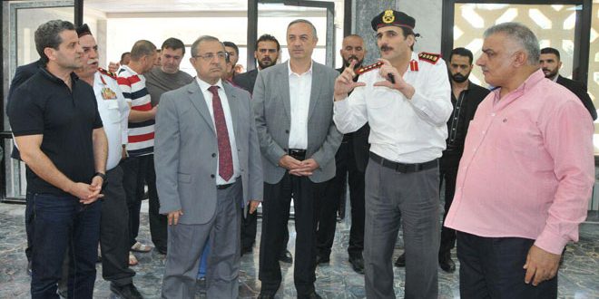 وزير الداخلية يتفقد معبر جديدة يابوس على الحدود السورية اللبنانية
