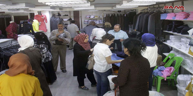 الوحدة الإنتاجية الاقتصادية تطرح تشكيلة واسعة من الألبسة مع اقتراب عيد الأضحى والمدارس

