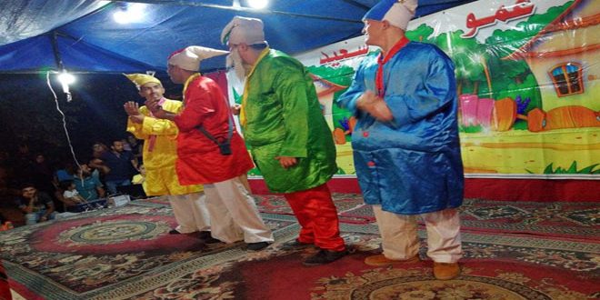 مسرحية للأطفال في مهرجان اليراع الثقافي في جرمانا
