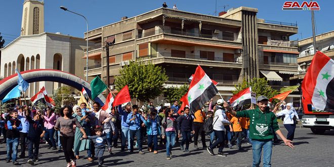مهرجان ومسير بيئي في دمشق
