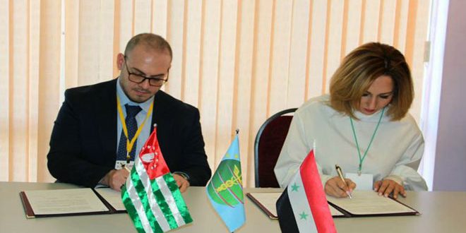 بيت دائم للمنتجات الحرفية السورية في أبخازيا قريباً
