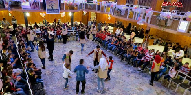 خطوات صغيرة.. فعالية للأطفال في القامشلي
