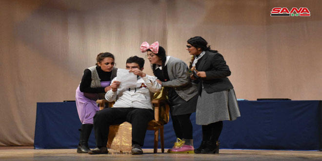 مهرجان حمص المسرحي.. حالة ثقافية من الفن والإبداع تعيد الألق لمسارح مدينة ابن الوليد
