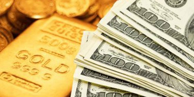 تراجع أسعار الذهب وارتفاع الدولار
