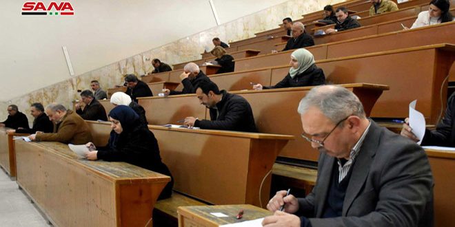 إعلان نتائج اختبارات المرحلة الأولى من الأولمبياد العلمي الخامس للمدرسين
