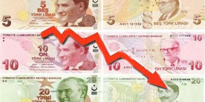 الليرة التركية تهبط لمستوى قياسي وسط مخاوف بشأن سعر الفائدة
