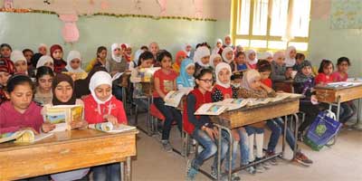 تربية ريف دمشق: افتتاح 8 مدارس تضم 5000 طالب بالغوطة الشرقية