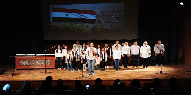 مهرجان الانتصار أنا سوري..توليفة بين الشعر ومواهب الأطفال في ثقافي كفرسوسة
