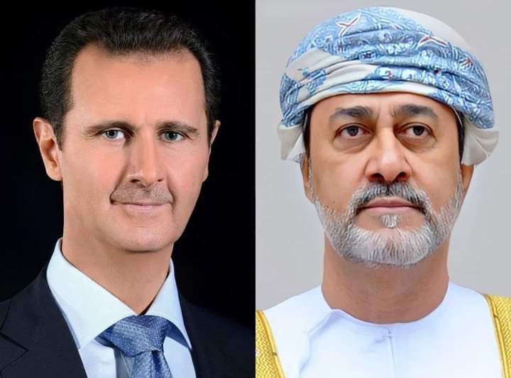 سلطنة عُمان تعرب عن وقوفها إلى جانب سورية في كل ما يلزم لتخطي هذه المحنة 
