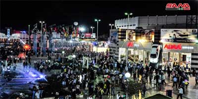  أكثر من 110 آلاف زائر وملتقى وعقود اقتصادية في اليوم السادس من معرض دمشق الدولي