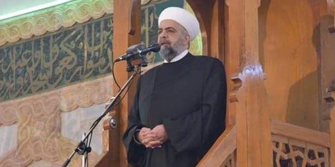 وزير الأوقاف: دمشق ستبقى أمينة على الإسلام بوسطيته واعتداله واحترامه للعقل والفكر