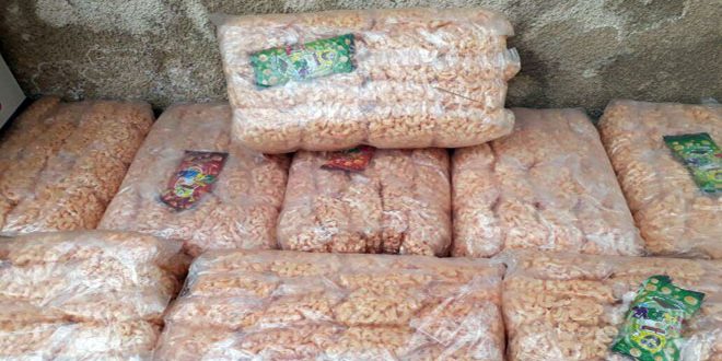 ضبط مواد منتهية الصلاحية بحي الشماس في حمص