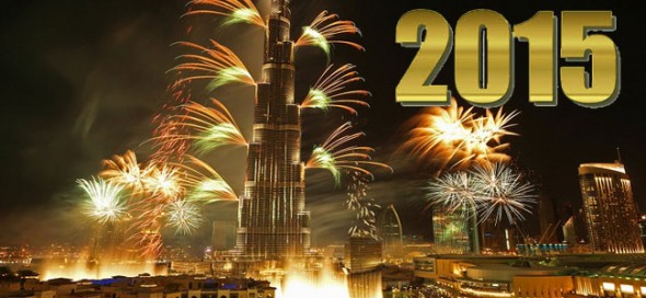  شاهد كيف احتفل العالم بالعام الجديد 2015