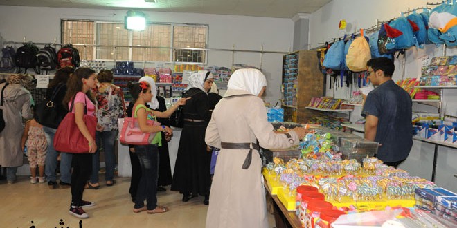 مهرجانات للتسوق في صالات المؤسسة الاستهلاكية بمناسبة قرب حلول عيد الأضحى
