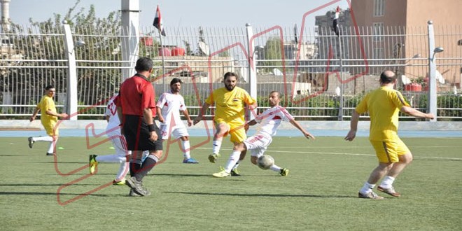 تواصل منافسات الدورة الكروية الأولى التي تقيمها لجنة الصحفيين الرياضيين
