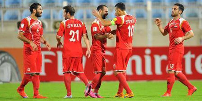 منتخب سورية الوطني يبدأ تحضيراته لمواجهة سنغافورة بالتصفيات المشتركة المؤهلة لكأسي العالم وآسيا
