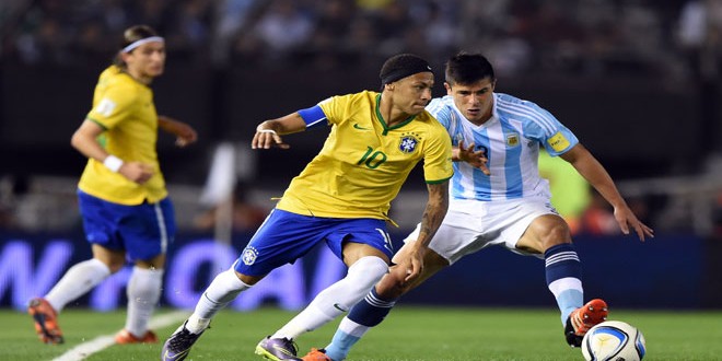 التعادل يسيطر على لقاء الأرجنتين والبرازيل في تصفيات كأس العالم لكرة القدم
