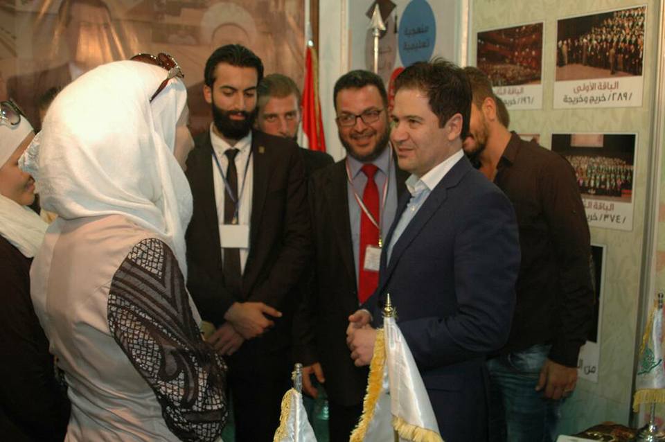 زيارة وزير السياحة المهندس بشر يازجي إلى عدد من أجنحة معرض دمشق الدولي 