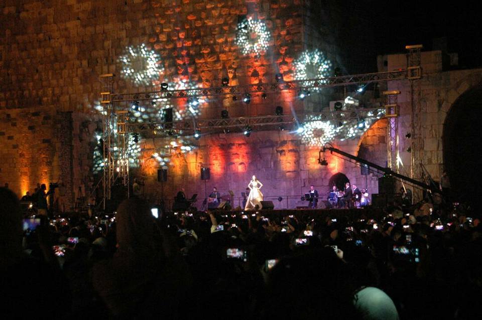 فايا يونان تغني لدمشق بعد حلب وتظاهرة فنية مميزة .. برعاية وزارة السياحة 