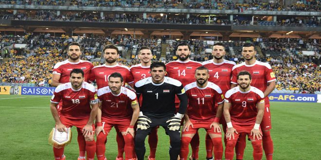 (فيفا) يشيد بمنتخب سورية: قدم أداء مميزا يبشر بمستقبل أفضل للكرة السورية