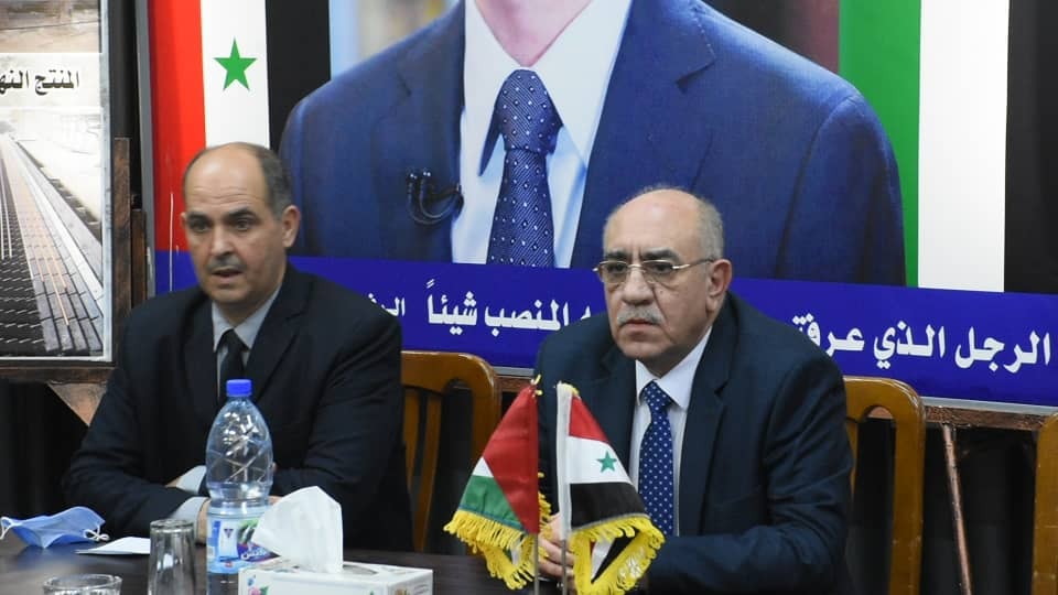 تكريم عدد من فنيي وعمال الشركة العامة للمنتجات الحديدية والفولاذية..