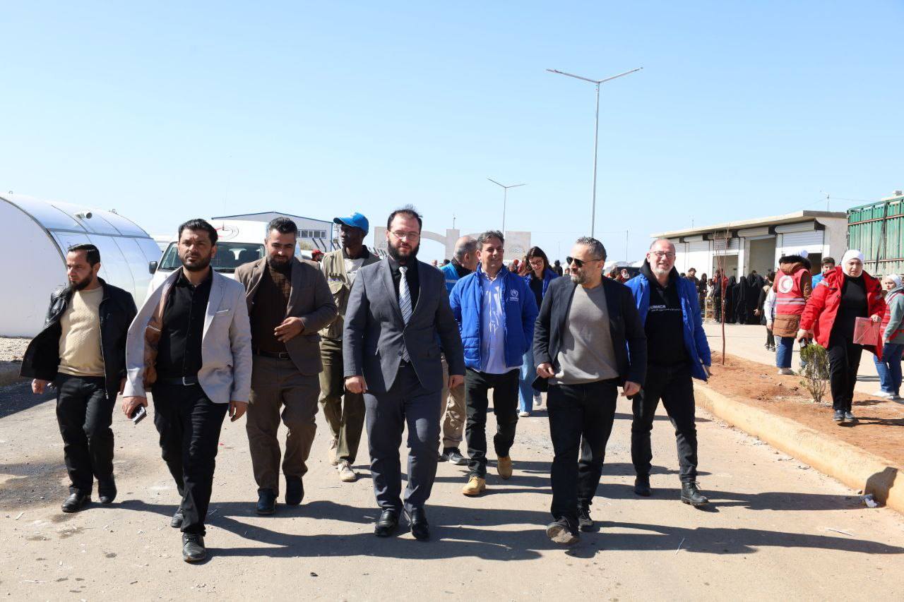 جولة ميدانية لوفد وزارة الشؤون الاجتماعية